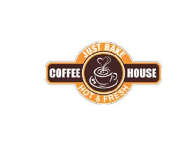 Just Bake Cake Shop &amp; Coffee House Logo