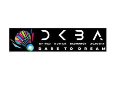 Dhiraj Kumar Badminton Academy Logo