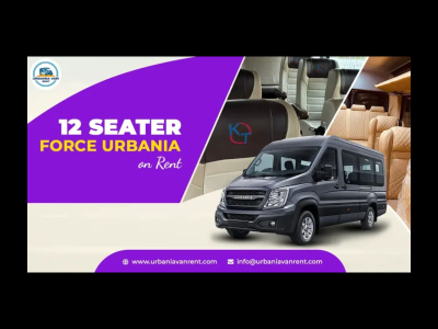 10 Seater Urbania Van on Rent in Delhi