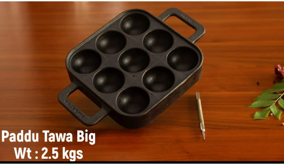 Premium Cast Iron Paddu Tawa