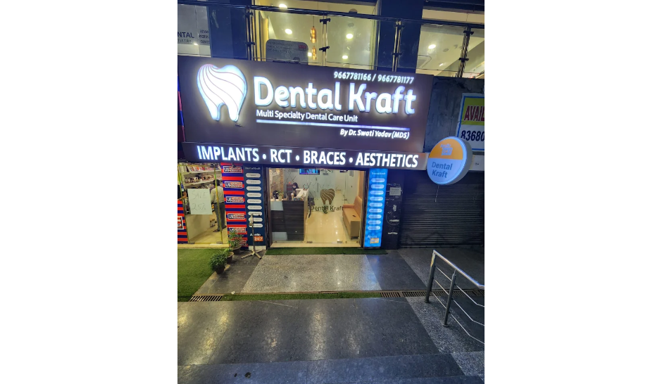Dental Kraft is a multispeciality & multi-chair dental clinic, providing the patients of Indirapuram and Delhi NCR with a high-quality dental experience. 