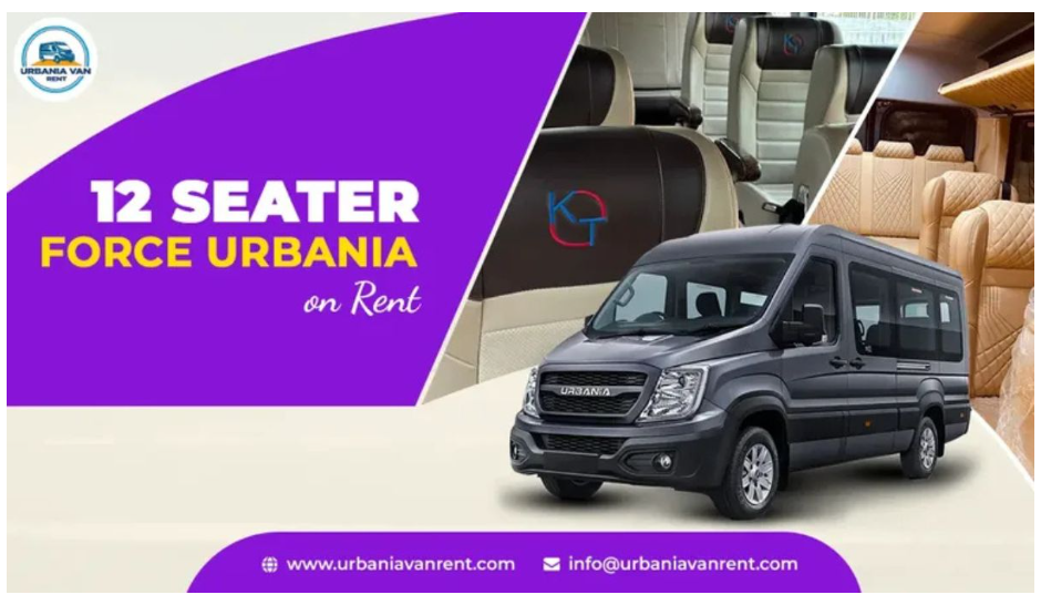 10 Seater Urbania Van on Rent in Delhi